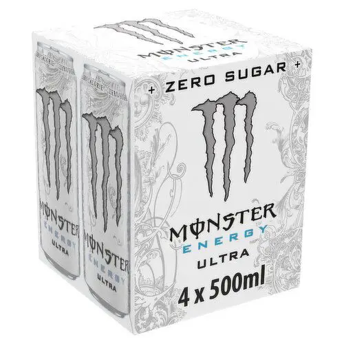 Энергетический напиток Mon ster Ultra Zero Sugar 2 предлагает освежающий вкус без добавления сахара