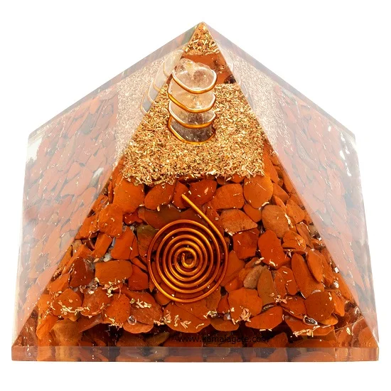 Оптовая продажа натуральный агатовый кварцевый оргоновая Пирамида рейки целебный заряженный оргонитовый Кристалл пирамида полудрагоценный камень для продажи