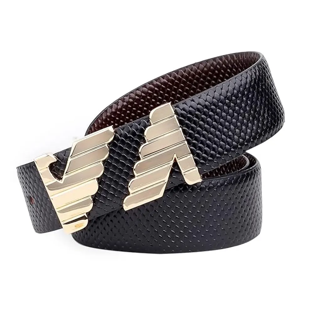 Top Quality Leather Belts Best Selling Price Leather Belt For Men New Fashion 100% Leather Black Belt