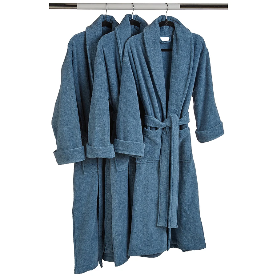 Excellent Design fashionable New Hotel Bath Robe For Hotel Luxury Unisex 100% Cotton Spa Terry Towel Bathrobe White