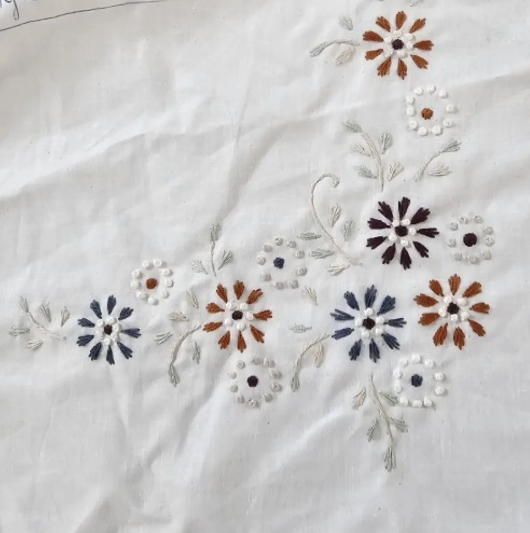 Pattern samples before product production. Used to produce napkins, tablecloths, bed sheets, pillowcases or duvet covers