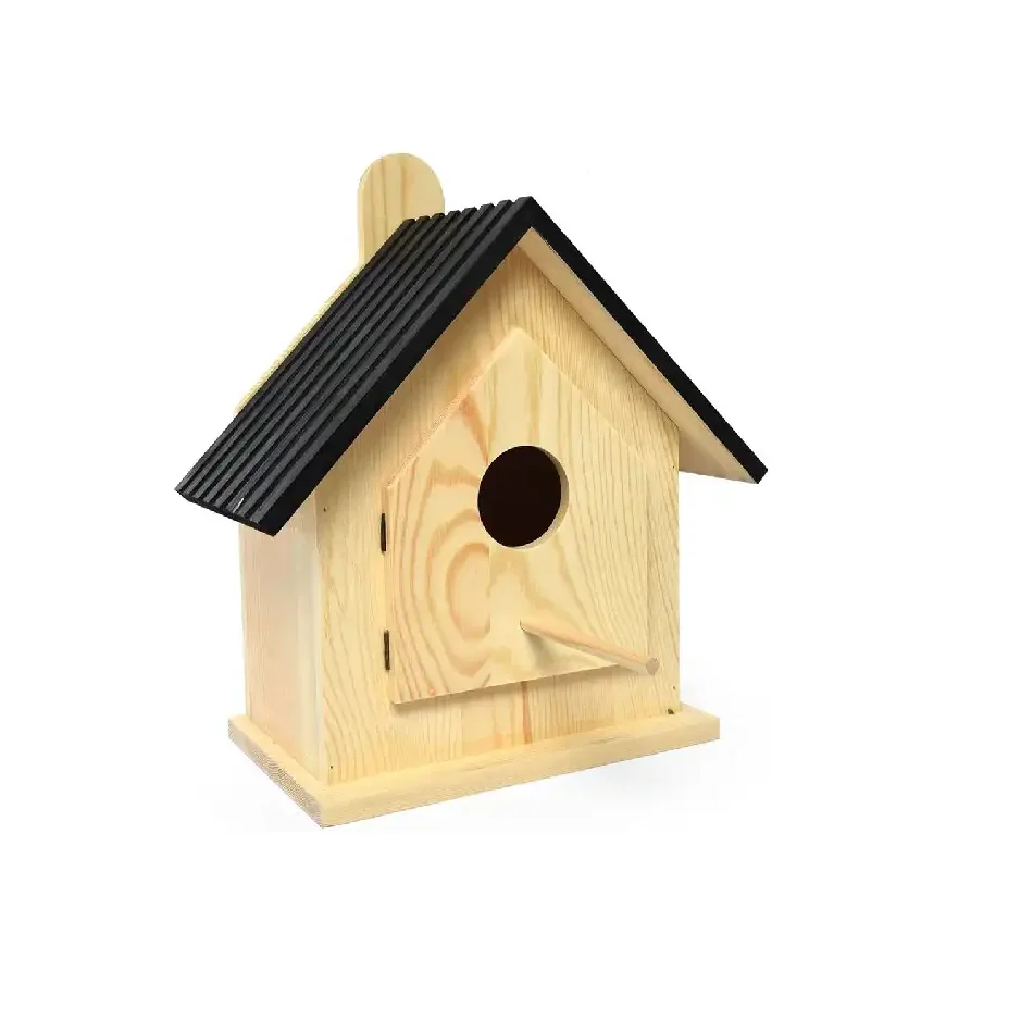 Buy Standard Grade Wooden Bird House Nest Customized Designed Available Handmade Bird Breeding Nest For Sale