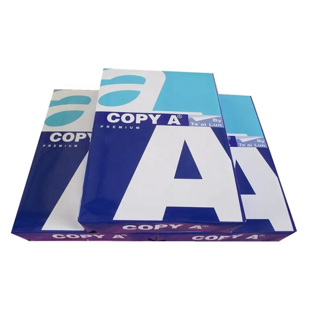100% Wood Pulp 80gsm A4 Copy Paper 70 GSM / 80 GSM - Super White a4 paper for sale-Double A A4