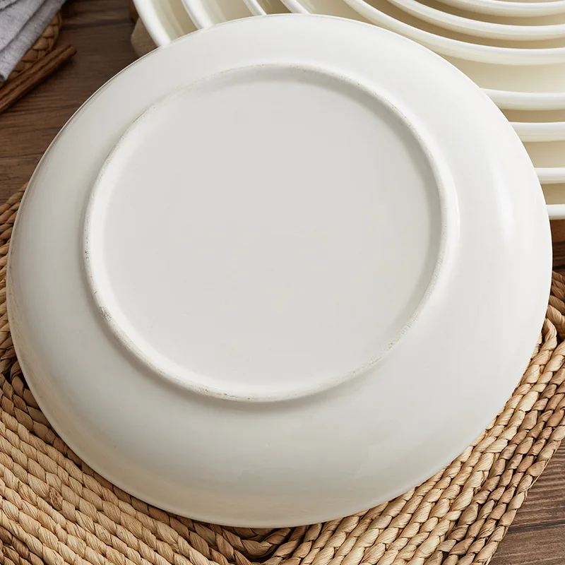Hot Selling Set Tableware White plate  Manufacturer Charger For Dinner
