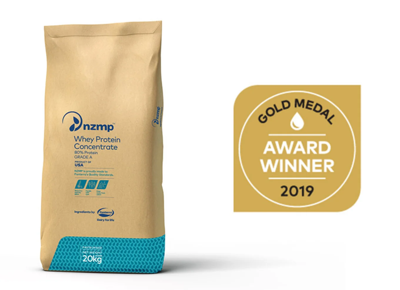 WPC80 Whey Protein Concentrate ISO HACCP BRC GMP FSC BSCI FSSC2200