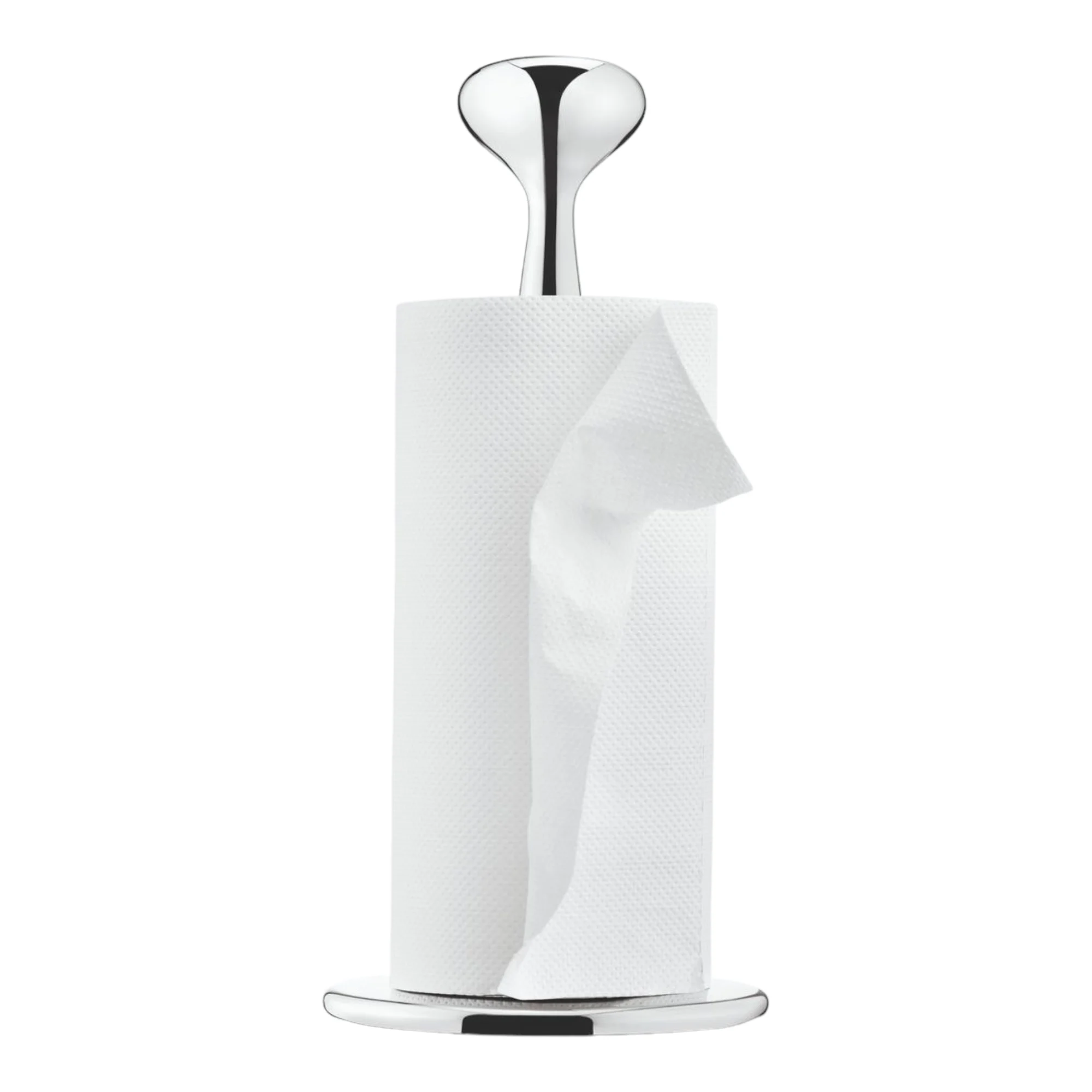 Free Standing Bathroom Toilet Tissue Paper Holder Tear Kitchen Paper Roll Holder Freestanding Napkin Roll Dispenser