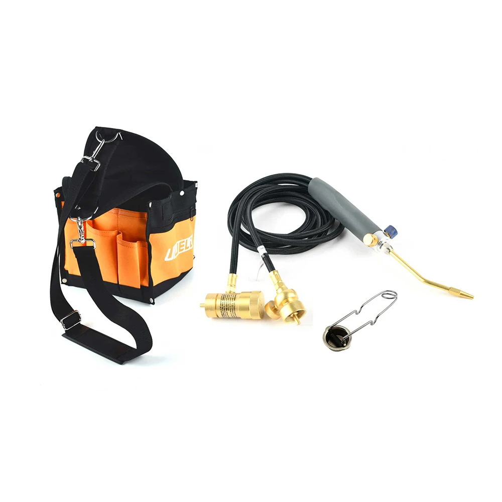 Oxygen MAPP Torch Kit With Bag Can Hold 4 Bottles Duel Fuel by Oxygen MAPP MAP PRO and Propane Brazing Soldering