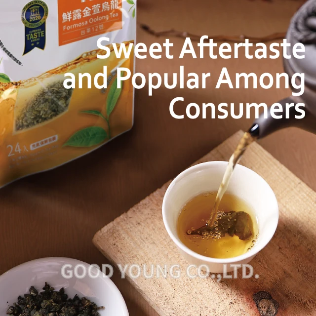 Amazon Pyramid Tea Bag 3g Whole Leaf Oolong Tea 24 Bags