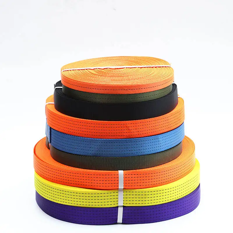 High strength nylon webbing strap 25mm 38mm 50mm seatbelt  for car seat webbing belt strap custom nylon webbing