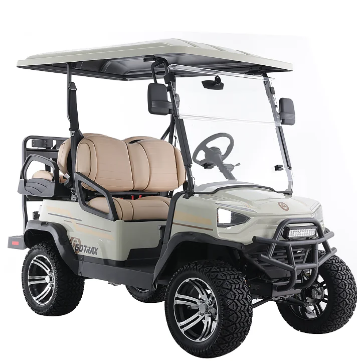 4 Person 72v electric lifted golf cart off road buggy with lithium battery