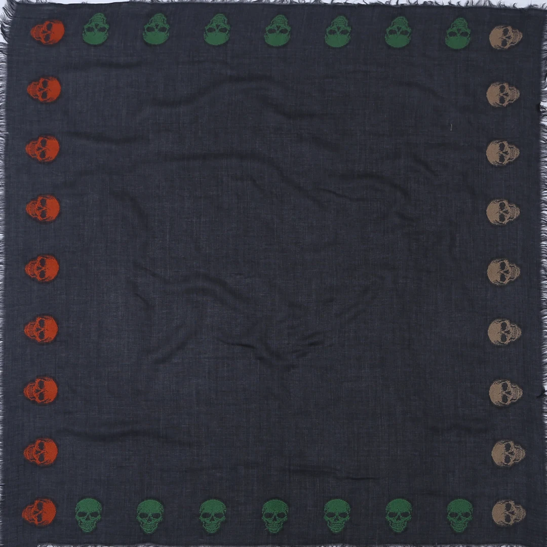 Premium Quality Jacquard Square Scarf for Girls and Ladies Handmade with Cartoon Print Latest Design Handkerchiefs