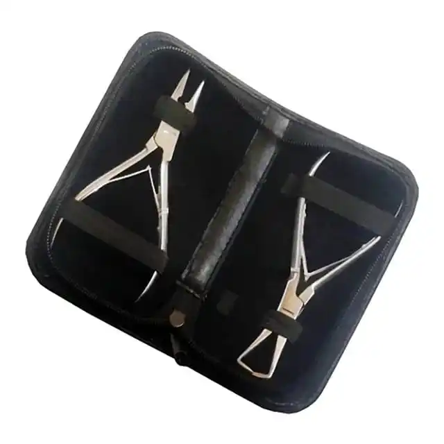 Pro Hair Extension Tools Kit Hook Tools Kit For Micro Nano Rings Fitting Beading