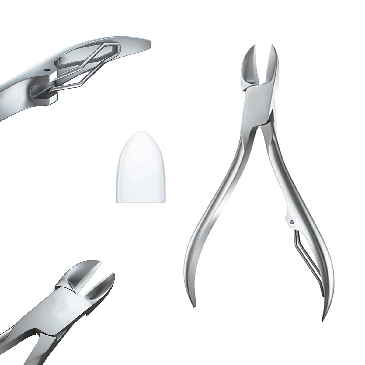 Nail Clippers Thick or Ingrown Toenails Cutter Professional Fingernail Toenail Nipper for Manicure & Pedicure