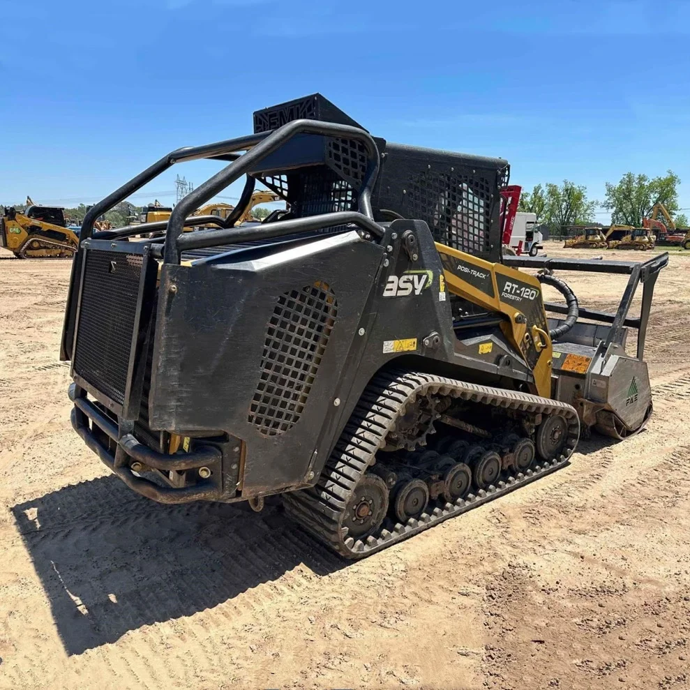 Affordable Price 2020 ASV Compact Track Loader RT-120 With FAE Mulcher Head Attachment Ready to Ship