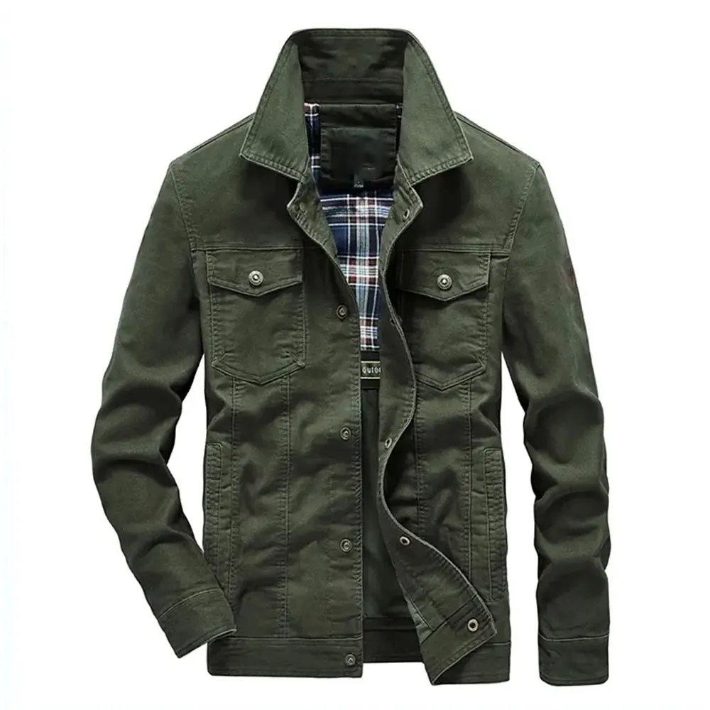 Hot Sale Slim Fit Cotton Jacket Men Custom High Quality Different Color Design Fashionable Style Cotton Jackets