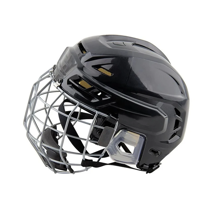 Sports Durable Factory Wholesale Logo Customized Impact Resistant Ice Hockey Equipment Sport Protection Hockey Helmet