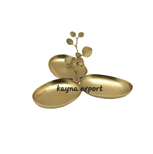 fancy decorative Orchid collection serving nuts and dates bowl for centerpiece of tabletop handcrafted clutter dry fruits bowl