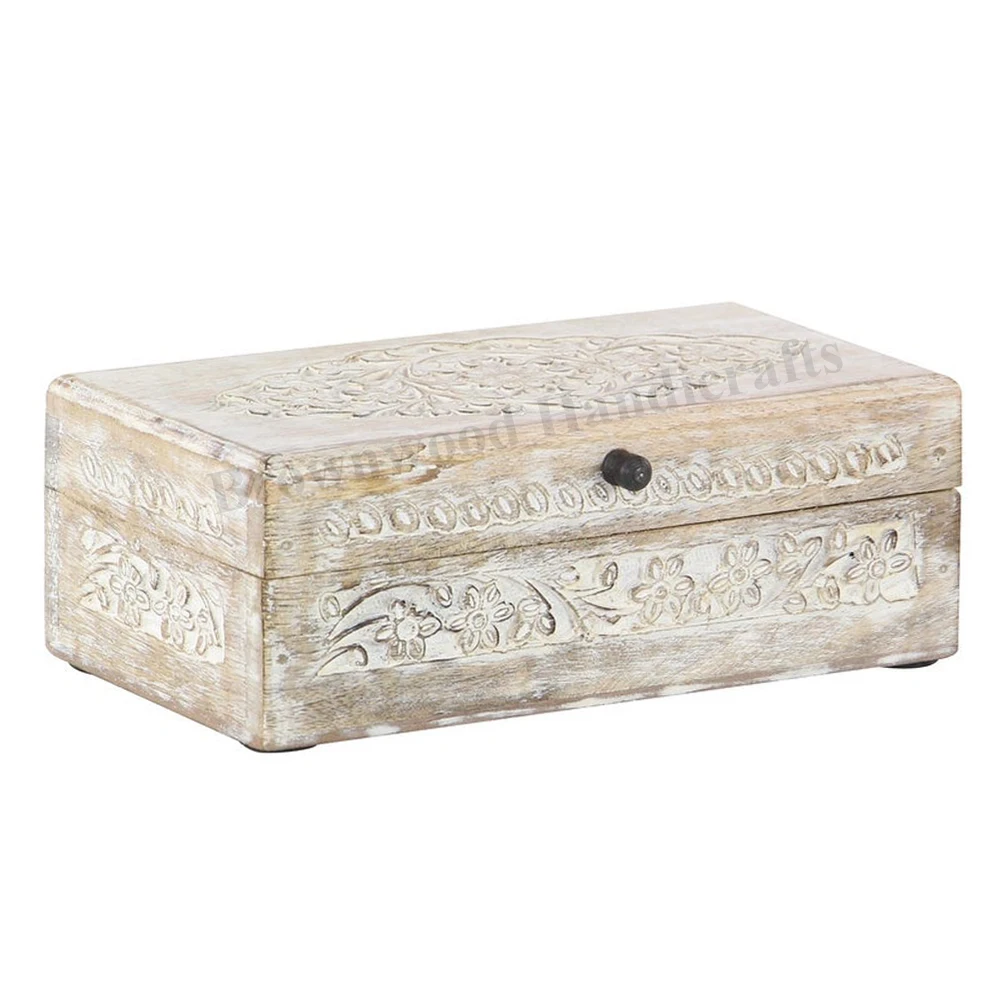 Exclusively Handmade Premium Wooden Box With Partition Jewelry Storage Box Gifts Use Direct Factory Supply at Cheap Price