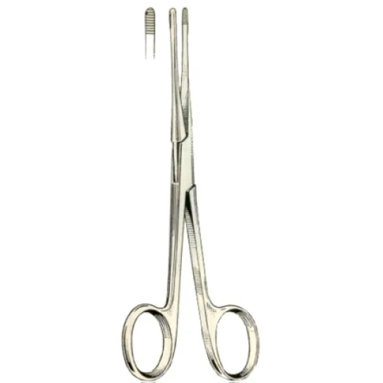 Хлопковые щипцы для тампона/основные хирургические инструменты/нержавеющая сталь