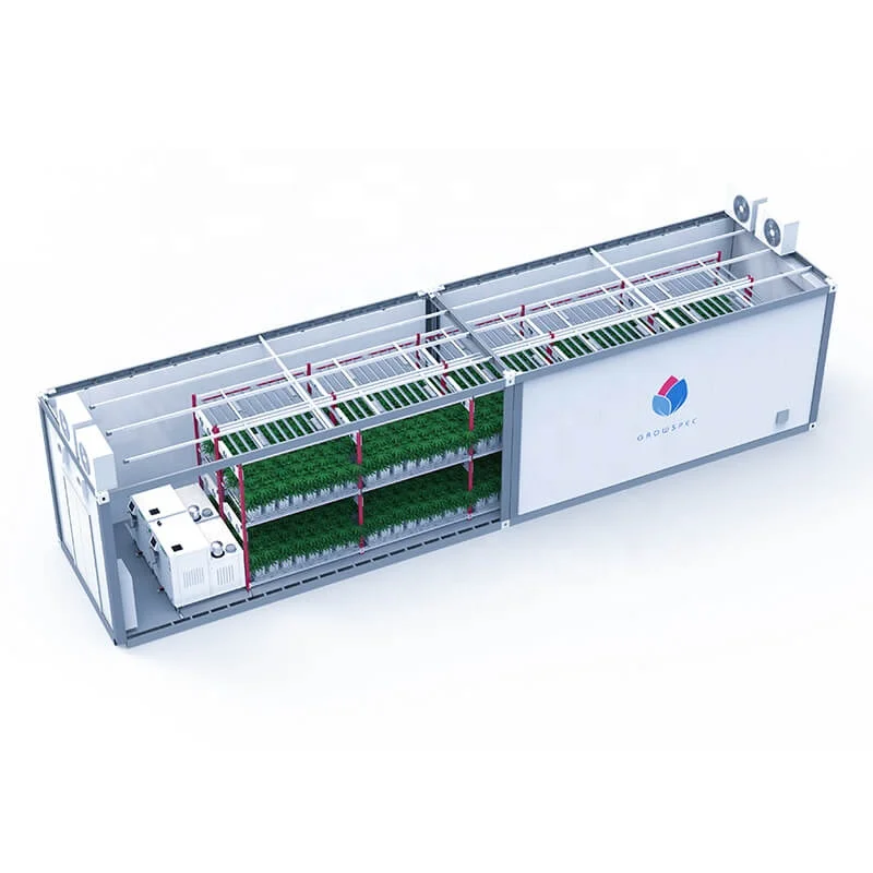 Grow Chamber farming  vertical Aeroponics automatic control system medical plants