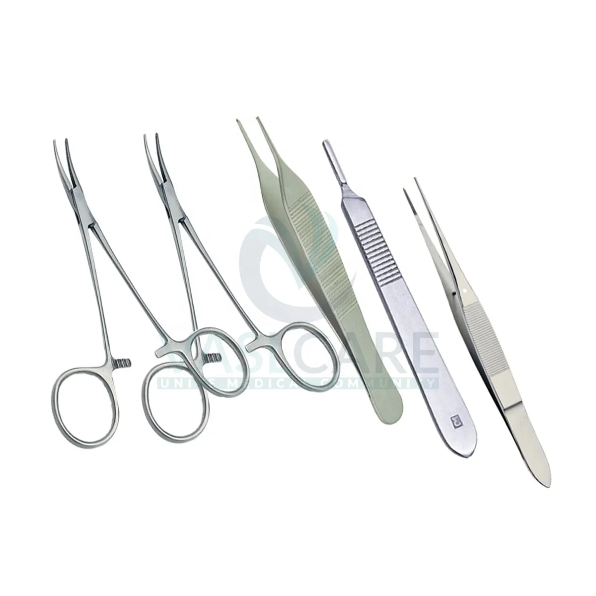 Minor Basic Surgery Small Wound Dressing First Aid Surgical Instruments Excision Care Set Of 20pcs Stainless steel