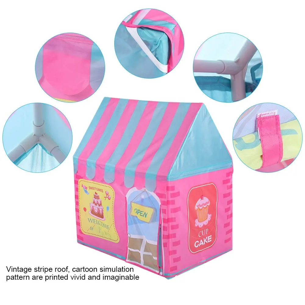 Wholesale Price Romantic Children Castle Tent Outdoor indoor Girl Princess House Play Toy Kid Tent For Kids Sleepover