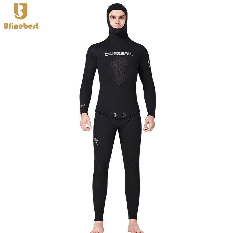 Wholesale Neoprene 3mm 5mm 7mm Wetsuit CR Swim Scuba Open Cell Camo Spearfishing Diving Yamamoto Wet Suits With Hood For Men