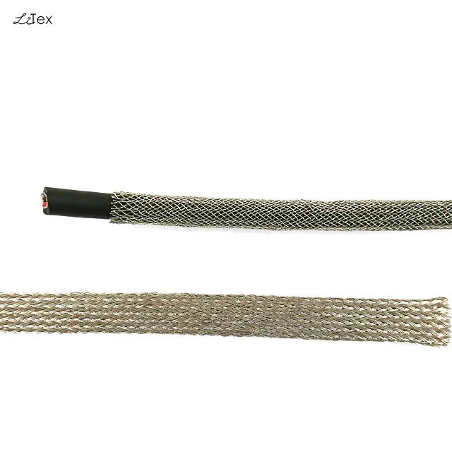 PET expandable Braided Wire Sleeving Mesh Cable Management Braided Cable Sleeve for Home Office Cord Protector