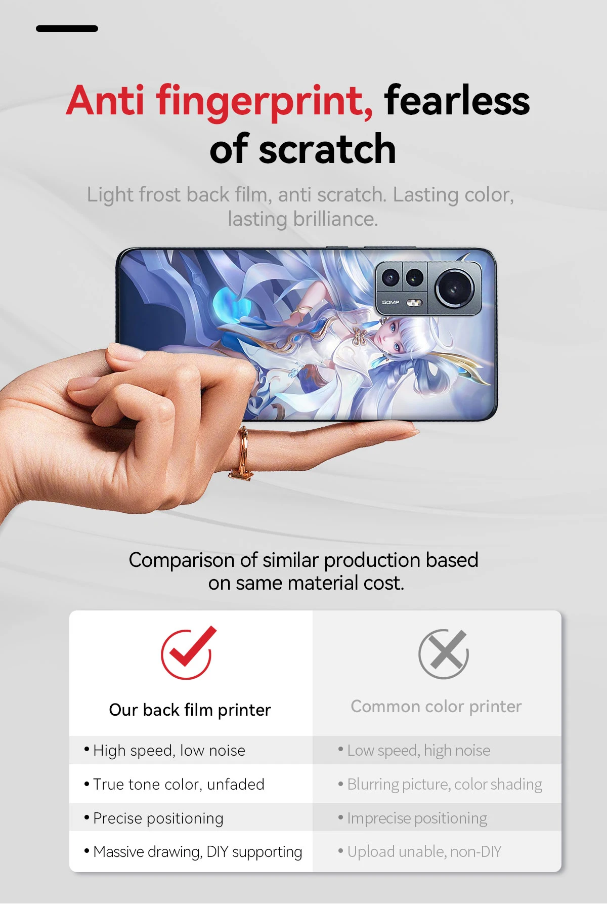 Skycut DHP511 On Site Customization Mobile Skin Phone Cover Printer for Screen Protector Film Cutting Machine