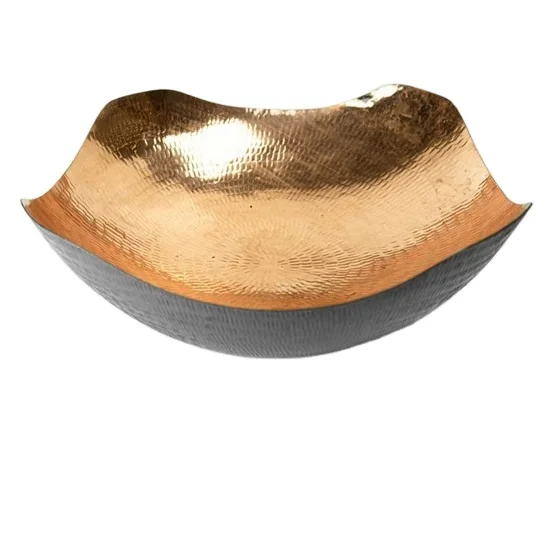 Manufacturer Supplier Maggi Pasta Snack Metal Food Serving Bowl Dinner Table Centerpiece Decorative Fruit Bowl