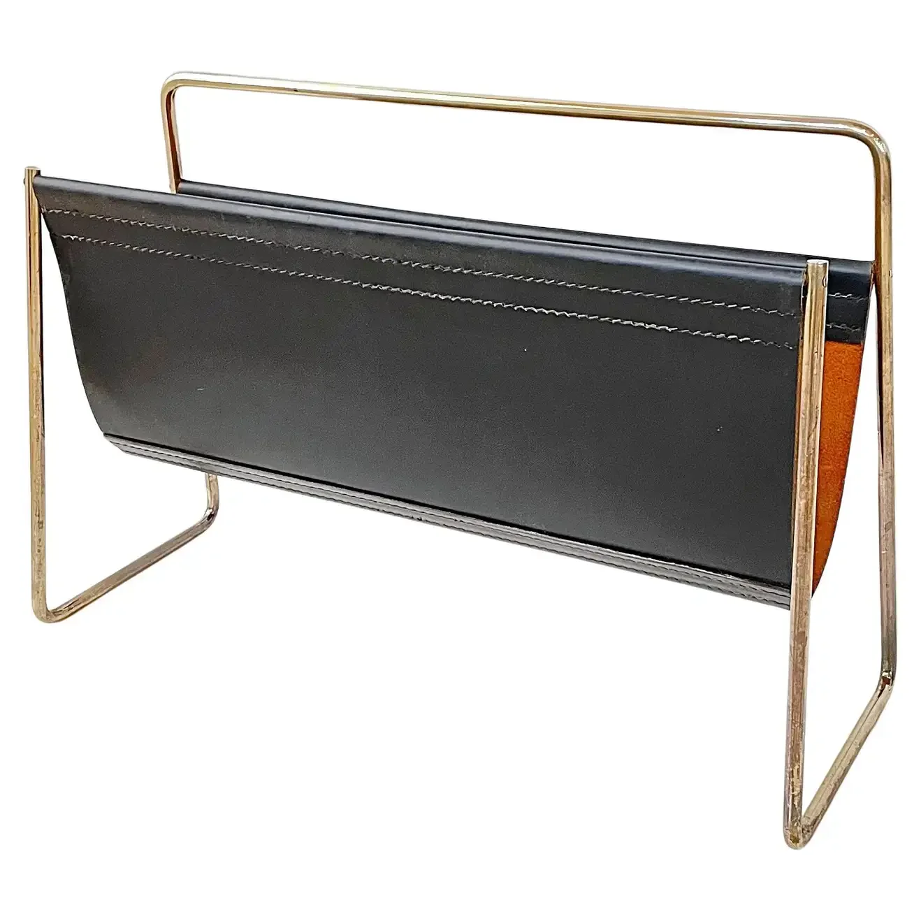 High quality cheap magazine rack metal display black leather magazine rack store newspaper metal display stand For Hot Sale