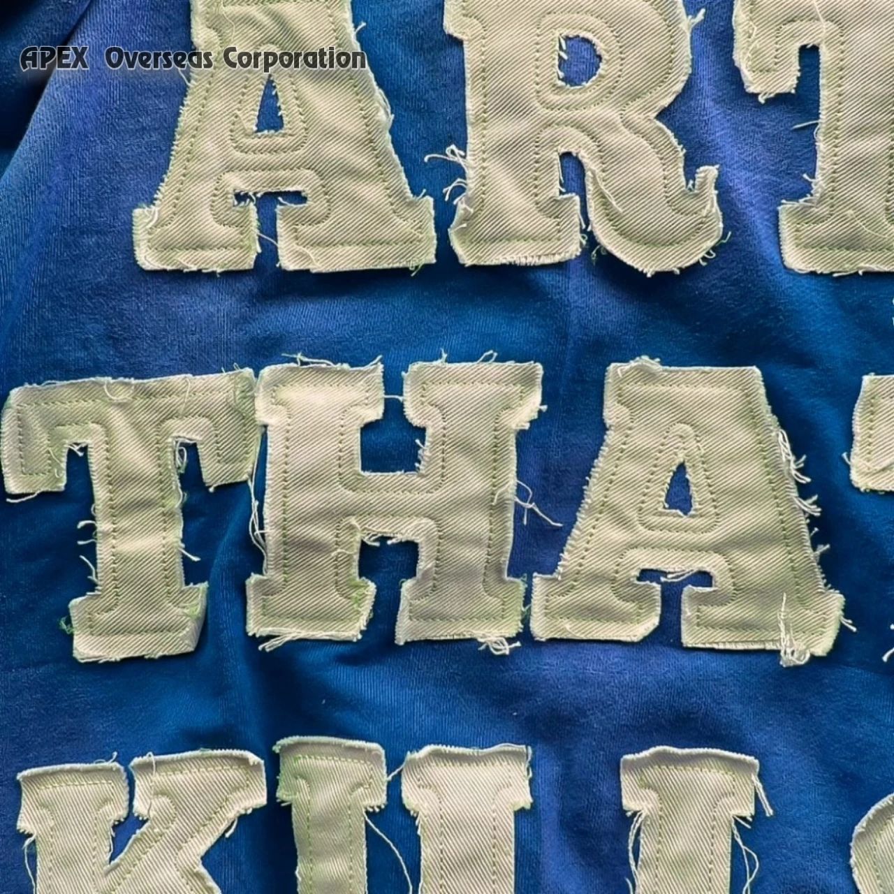 Distressed Embroidery Patch Sweatsuit Streetwear Sweatpants And Hoodie Set Sun Faded Stone Acid Washed Men Tracksuit