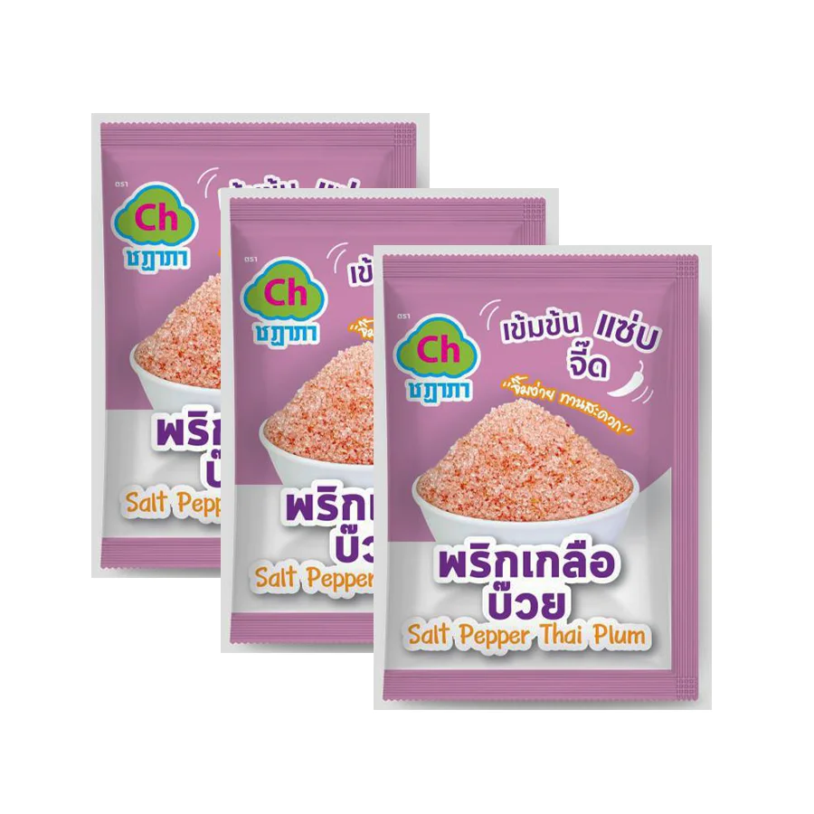 Dripping Salt Pepper Thai Plum Seasonings & Condiments Mixed Spices & Seasonings Blend  Powder for Fruits Export from Thailand