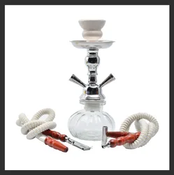 Manufacturing Wholesale Supplies Design Fancy Wholesale Egyptian 2 Pipe Russia Shisha Hookah Portable