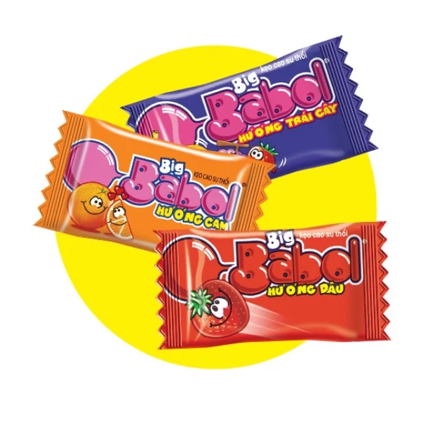 Big Babol gum fruity assorted cups 70pcs/WHOLESALE BIG BABOL