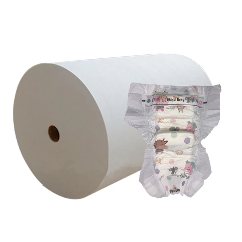 GP IP Cheap Untreated Wood Pulp Fluff Pulp Ready stock Treated USA Virgin pulp Raw material for diaper sanitary napkin under pad