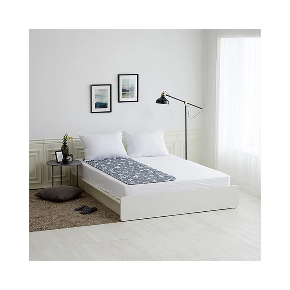 [HanilMedical] Electric heating blanket Milky Grey Star Large Size Easy to clean Best Selling Good Product