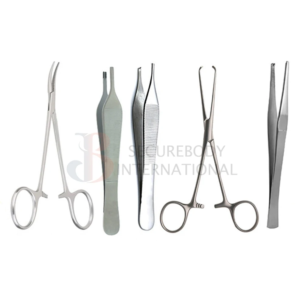 22 шт. набор инструментов для пластической хирургии живота ручной стальной материал