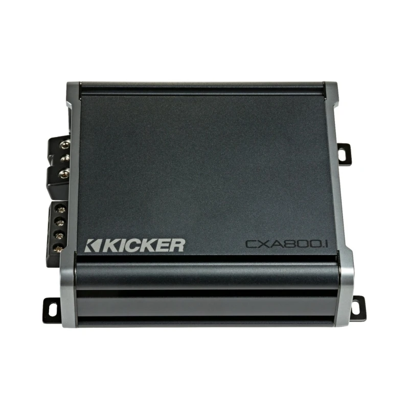 KICKER - CX 800W Class D Digital Mono Amplifier with Variable Low-Pass Crossover
