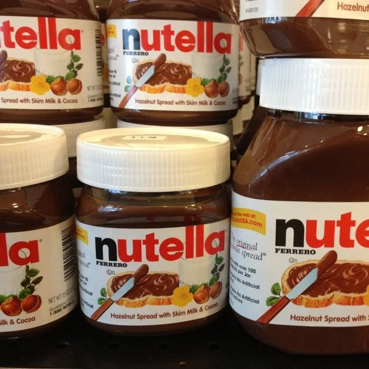 Ferrero Nutella 1 kg 3 5 7 / Peanut Butter 750 g