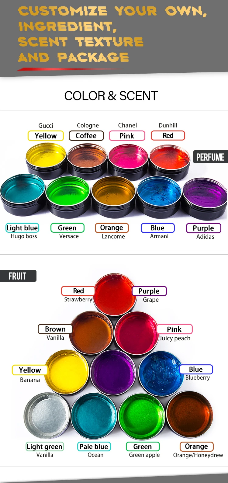 High Quality Easy to Wash Men Classic Look Medium or Extreme Hold Hair Pomade Private Label