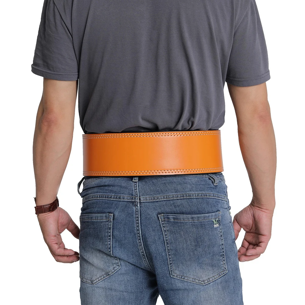 Luxurious Sports Wholesale leather lever gym belts for men and women from Luxurious Sports Manufacturer