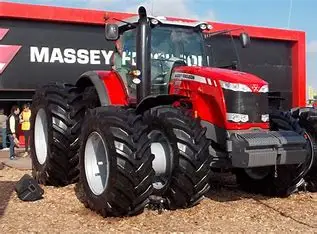 Used Massey Ferguson Tractor Xtra1204 120hp farm tractors 4x4 Agricultural Machine MF185 MF290 MF385