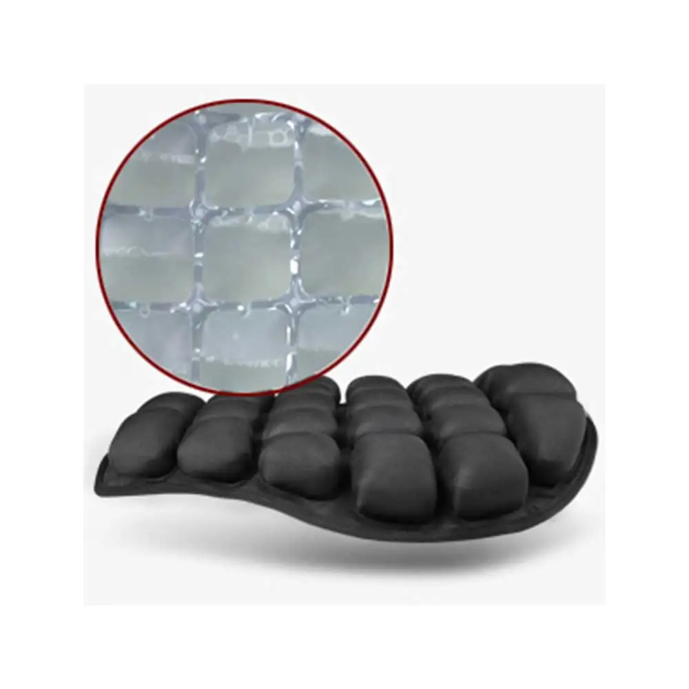 Breathable cooled gel material for motorcycle sitting pad Motorcycle Gel Pad