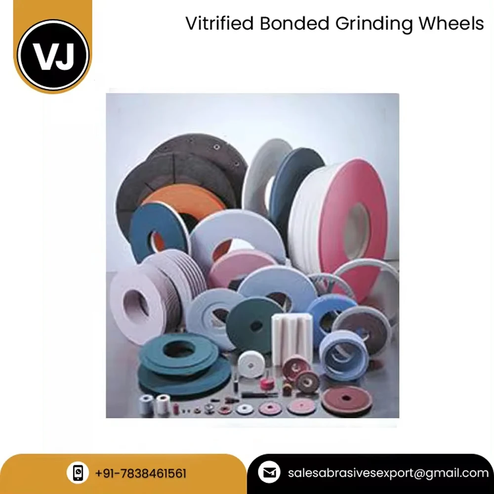 Abrasive Flat Disc Shape Aluminium Oxide Material Wholesale Abrasive Tool Vitrified Bonded Grinding Wheels For Bulk Purchase