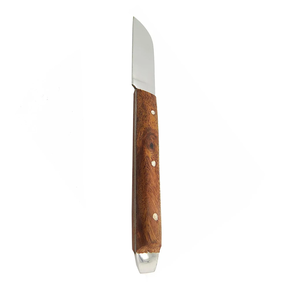 Surgical Grade Dental Laboratory Lab Wax Knife 17.5 Cm Wood Handle Wax Knife Blade Cutter Metal Steel Mixing Modelling