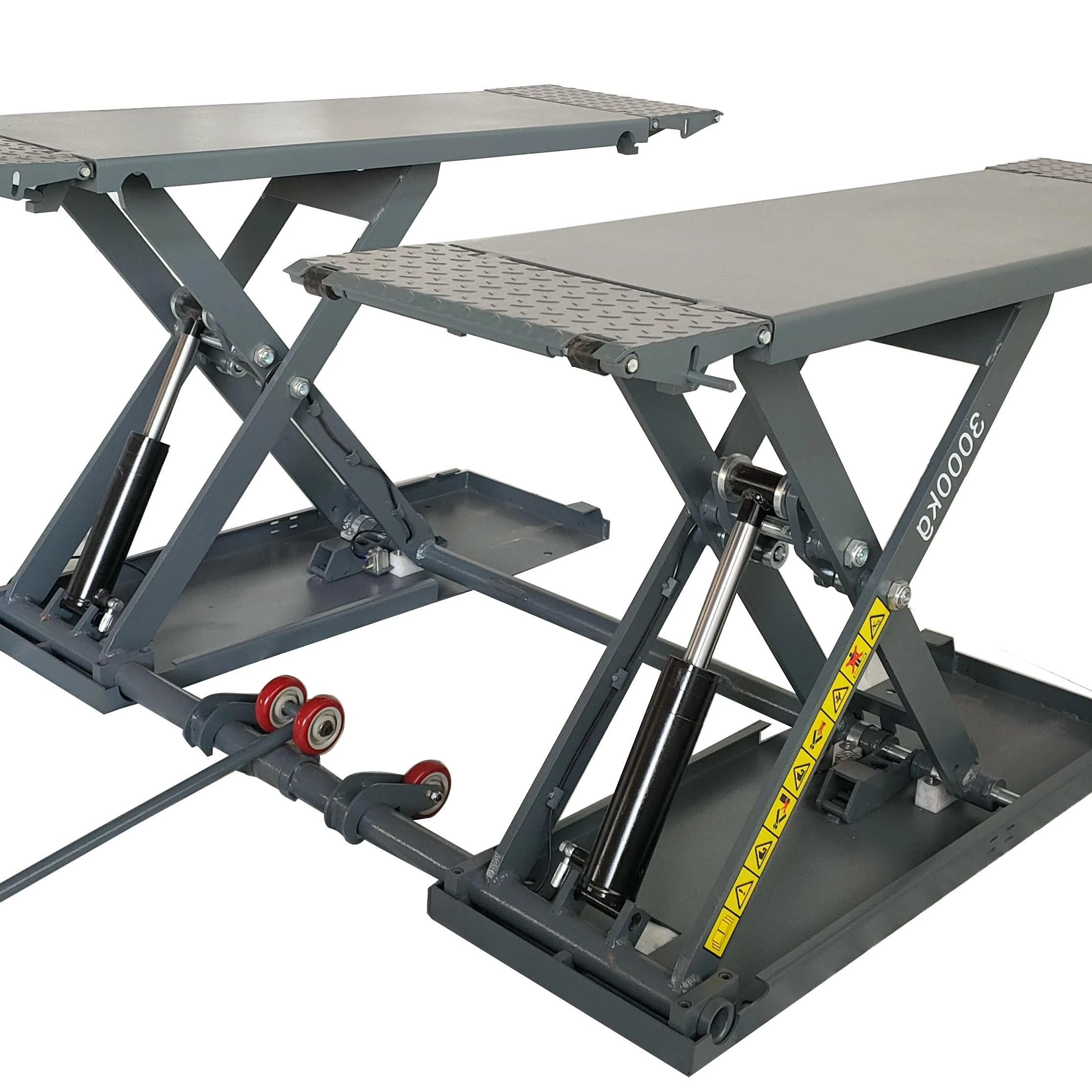 portable mid rise 6600lbs auto jack lifting hydraulic scissor car lift for car repairing