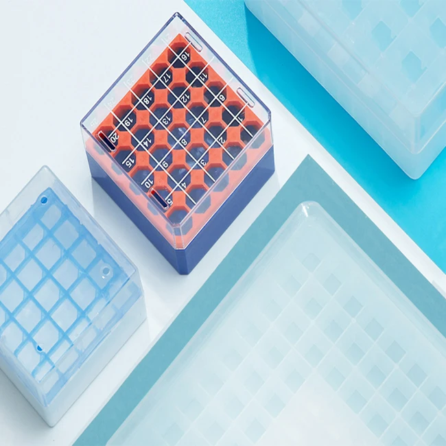 Cryo Box  5*5  9*9 10*10 Cryogenic Storage Box Lab Freezer Box