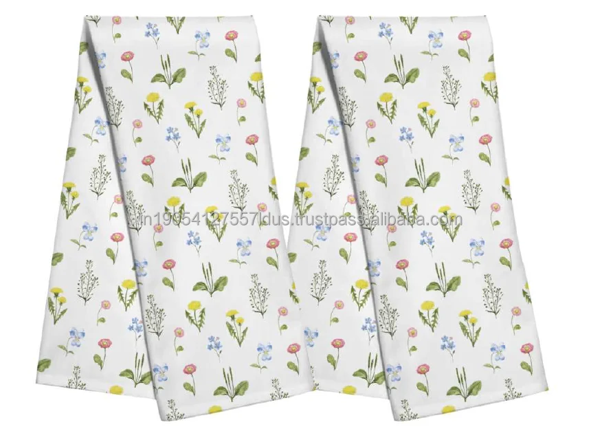 High Quality custom cotton kitchen towels dish cloths dish towels 100% cotton anti bacterial kitchen towel