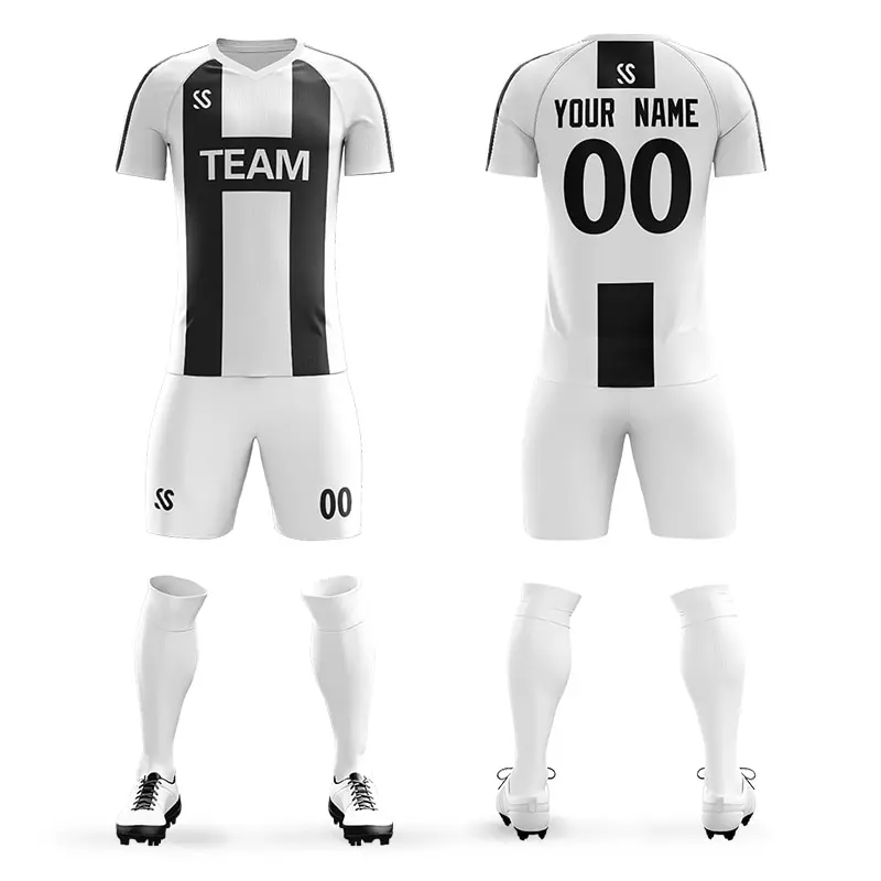 Wholesale OEM Custom Made Plain Blank Soccer Uniform Football Jerseys Soccer jersey